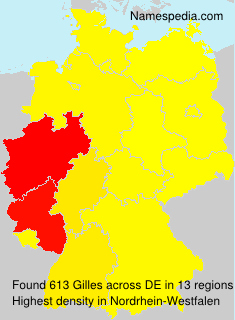 Surname Gilles in Germany Surname Gilles in Germany