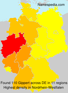 Surname Gippert in Germany Surname Gippert in Germany