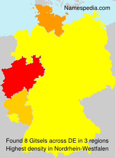 Surname Gitsels in Germany Surname Gitsels in Germany