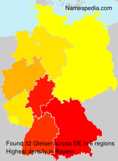 Surname Gleiser in Germany Surname Gleiser in Germany