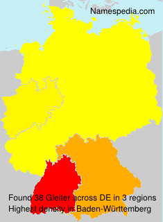 Surname Gleiter in Germany Surname Gleiter in Germany