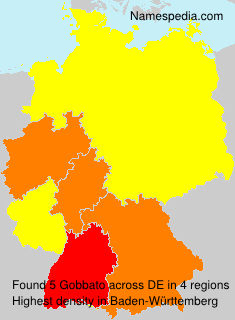 Surname Gobbato in Germany Surname Gobbato in Germany