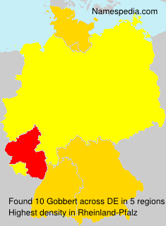 Surname Gobbert in Germany Surname Gobbert in Germany