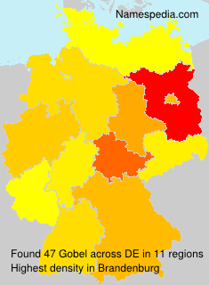 Surname Gobel in Germany Surname Gobel in Germany