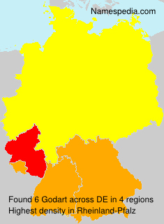 Surname Godart in Germany Surname Godart in Germany
