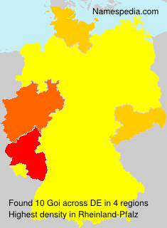 Surname Goi in Germany Surname Goi in Germany