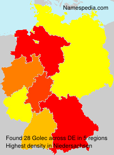 Surname Golec in Germany Surname Golec in Germany