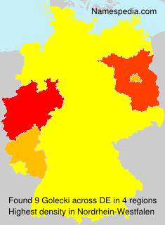 Surname Golecki in Germany Surname Golecki in Germany