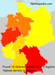 Surname Golovko in Germany Surname Golovko in Germany