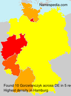 Surname Gorzelanczyk in Germany Surname Gorzelanczyk in Germany