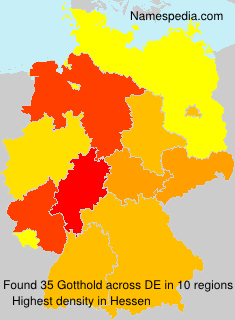 Surname Gotthold in Germany Surname Gotthold in Germany