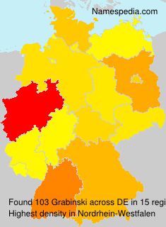 Surname Grabinski in Germany Surname Grabinski in Germany