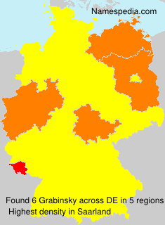 Surname Grabinsky in Germany Surname Grabinsky in Germany