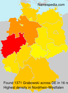 Surname Grabowski in Germany Surname Grabowski in Germany