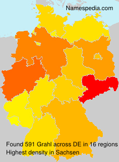 Surname Grahl in Germany Surname Grahl in Germany