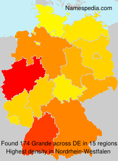 Surname Grande in Germany Surname Grande in Germany