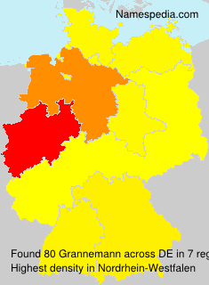 Surname Grannemann in Germany Surname Grannemann in Germany