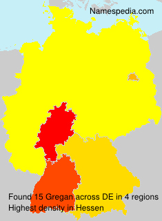 Surname Gregan in Germany Surname Gregan in Germany