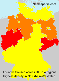 Surname Greisch in Germany Surname Greisch in Germany
