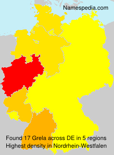 Surname Grela in Germany