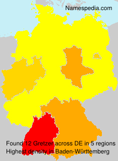 Surname Gretzer in Germany Surname Gretzer in Germany