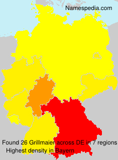 Surname Grillmaier in Germany Surname Grillmaier in Germany