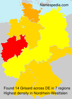 Surname Grisard in Germany Surname Grisard in Germany