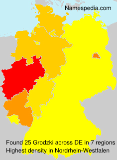 Surname Grodzki in Germany Surname Grodzki in Germany