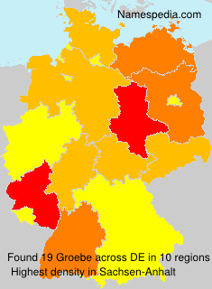 Surname Groebe in Germany Surname Groebe in Germany
