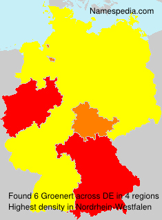Surname Groenert in Germany Surname Groenert in Germany