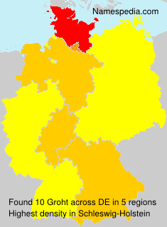 Surname Groht in Germany Surname Groht in Germany