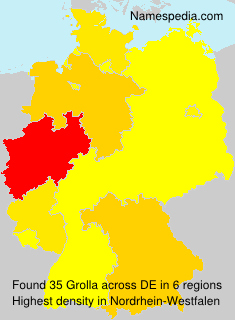 Surname Grolla in Germany Surname Grolla in Germany