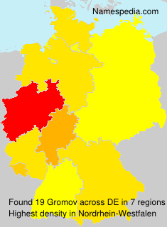 Surname Gromov in Germany Surname Gromov in Germany