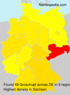 Surname Groschupf in Germany Surname Groschupf in Germany