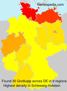 Surname Grotkopp in Germany Surname Grotkopp in Germany