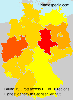 Surname Grott in Germany Surname Grott in Germany