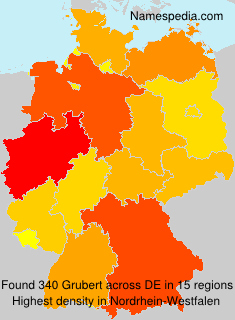 Surname Grubert in Germany Surname Grubert in Germany