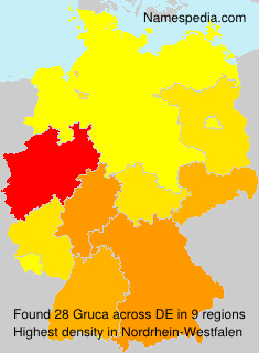 Surname Gruca in Germany Surname Gruca in Germany