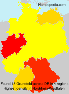 Surname Grunefeld in Germany Surname Grunefeld in Germany