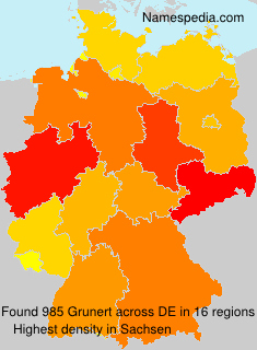Surname Grunert in Germany Surname Grunert in Germany