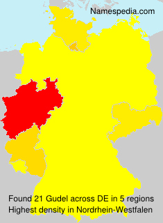 Surname Gudel in Germany Surname Gudel in Germany