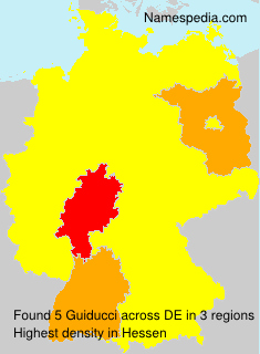 Surname Guiducci in Germany Surname Guiducci in Germany