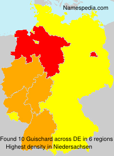 Surname Guischard in Germany Surname Guischard in Germany