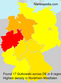 Surname Gutkowski in Germany Surname Gutkowski in Germany