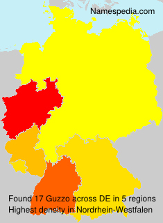 Surname Guzzo in Germany Surname Guzzo in Germany