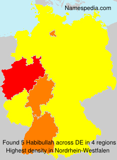 Surname Habibullah in Germany Surname Habibullah in Germany