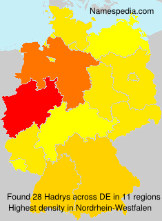Surname Hadrys in Germany Surname Hadrys in Germany