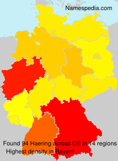 Surname Haering in Germany Surname Haering in Germany