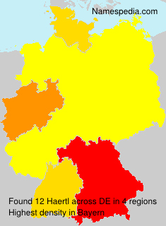 Surname Haertl in Germany Surname Haertl in Germany