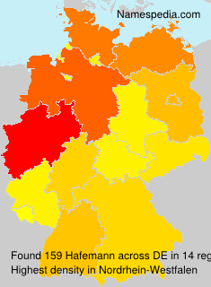 Surname Hafemann in Germany Surname Hafemann in Germany